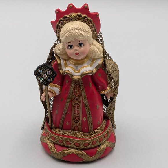 Hallmark Keepsake Red Queen 1999 Alice in Wonderland 4th Madame Alexander Series - Picture 3 of 11